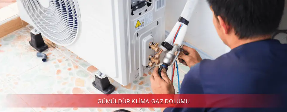 Gümüldür İlçemi Finlux Klima Gaz Dolumu