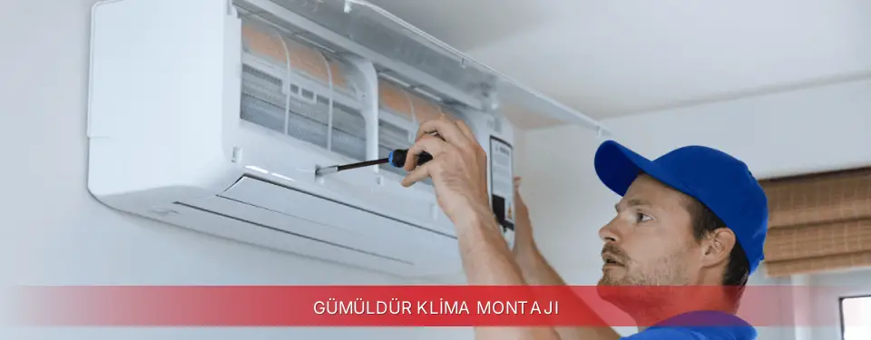 Gümüldür İlçemi Finlux Klima Montajı